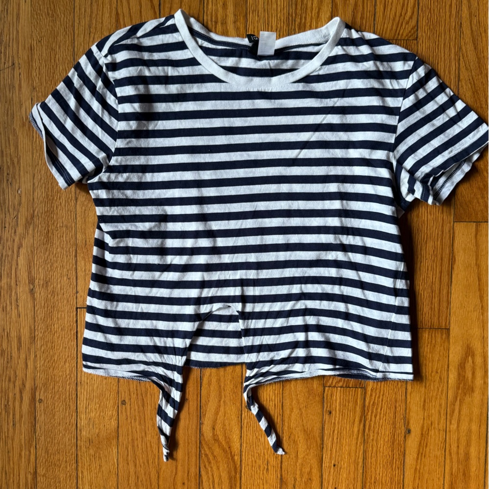 H&M Black and White Bodysuit Classic One Piece